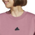 Camiseta adidas Mulher Future Icons 3-Stripes Rosa