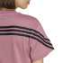 Camiseta adidas Mulher Future Icons 3-Stripes Rosa