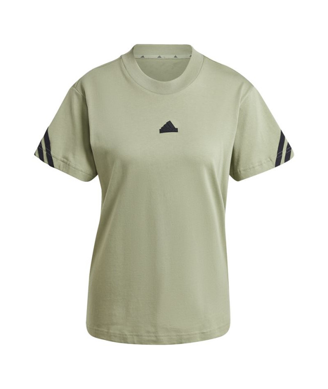 Camiseta adidas Mulher Ícones do futuro com 3...