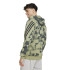 Casaco adidas Homem Future Icons 3-Stripes Aop Full-Zip Hoodie Verde