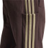 Calça adidas French Terry Homem Essentials Tapered Cuff 3-Stripes Castanho