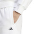 Calça adidas Mulher Essentials Pequeno Logo Feel Cozy Open Hem Branco