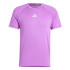 Camiseta Fitness adidas Homem de Gym Training Purple