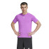 Camiseta Fitness adidas Homem de Gym Training Purple