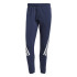 Calça adidas Homem Ícones do futuro com 3 riscas azuis