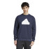 Moletom adidas Homem Future Icons Bos Crew Azul
