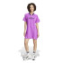 Vestido adidas Mulher Tiro Cut 3 Band Jacquard Purple