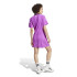 Vestido adidas Mulher Tiro Cut 3 Band Jacquard Purple