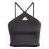 Camiseta adidas Mulher Tiro Cut 3 Band Summer Triangle Preto