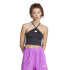 Camiseta adidas Mulher Tiro Cut 3 Band Summer Triangle Preto