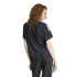 Camiseta adidas Mulher Tiro Cut 3 Band Jacquard Preto