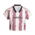 Camiseta adidas Mulher Tiro Cut 3 Stripes Print Rosa bebé