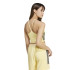Camiseta adidas Top Mulher Tiro Cut 3 Band Summer Triangle Amarelo