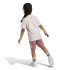 Conjunto adidas Infantil Logótipo Little Essentials e cor-de-rosa