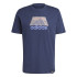 Camiseta adidas Homem Códigos Bos Graphic Blue