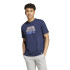 Camiseta adidas Homem Códigos Bos Graphic Blue