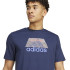 Camiseta adidas Homem Códigos Bos Graphic Blue