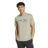 Camiseta adidas Homem Camo Linear Graphic Cinzento