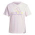 Camiseta adidas Mulher Logótipo Xpress cor-de-rosa