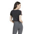 Camiseta adidas Mulher Essentials 3 Bands Baby Preto