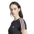 Camiseta adidas Mulher Essentials 3 Bands Baby Preto
