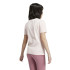 Camiseta adidas Menina Essentials Linear Logo Cotton Slim Fit Rosa