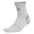 Meias Fitness adidas por Performance Training Quarter 1Pp Cinzento