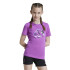 Camiseta Fitness adidas Menina por Training Graphic Morado