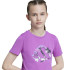 Camiseta Fitness adidas Menina por Training Graphic Morado