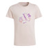 Camiseta Fitness adidas Menina por Training Graphic Pink