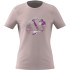 Camiseta Fitness adidas Menina por Training Graphic Pink