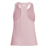 Camiseta adidas Top Mulher Tanque Essentials com logótipo solto Rosa