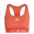 Sutiã esportivo Fitness adidas Mulher por Techfit Medium Support Red
