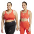 Sutiã esportivo Fitness adidas Mulher por Techfit Medium Support Red