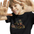 Camiseta adidas Infantil Camo Graphic Preto