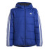adidas Infantil Casaco Essentials 3-Stripes Acolchoado Azul