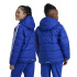 adidas Infantil Casaco Essentials 3-Stripes Acolchoado Azul