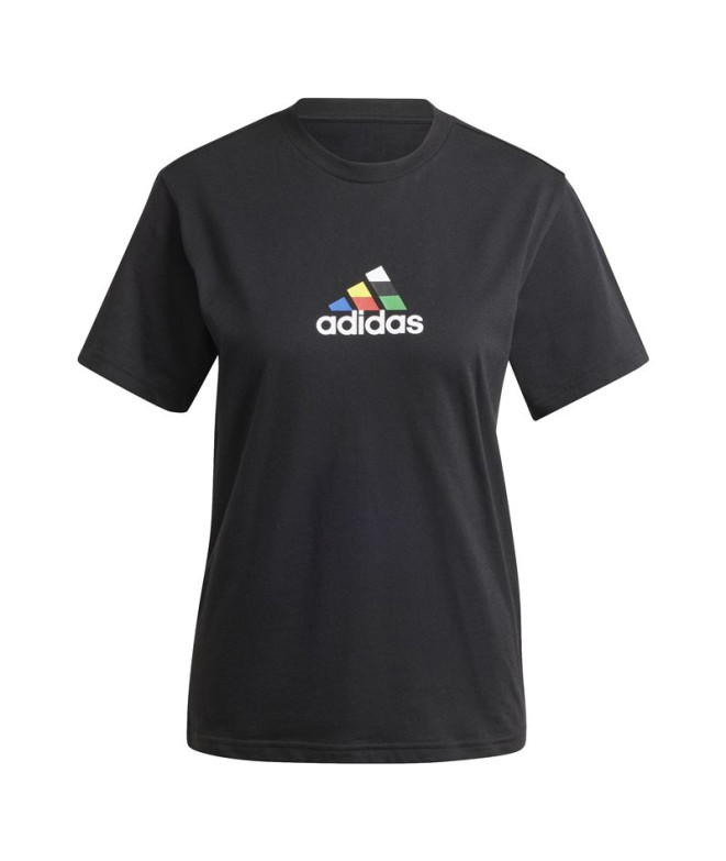 Camiseta adidas Mulher Gráfico House Of Tiro...