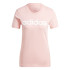 Camiseta adidas Mulher Essentials Slim Logo Rosa