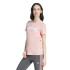 Camiseta adidas Mulher Essentials Slim Logo Rosa
