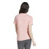 Camiseta adidas Mulher Essentials Slim Logo Rosa