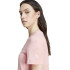 Camiseta adidas Mulher Essentials Slim Logo Rosa