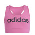 Camiseta adidas Top Menina Essentials Linear Logo Cotton Rosa