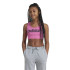 Camiseta adidas Top Menina Essentials Linear Logo Cotton Rosa
