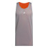 Camiseta Basquetebol adidas Homem from Select Warmup Jersey Cinzento