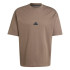Camiseta adidas Homem City Escape Castanho