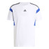 Camiseta adidas Homem Colorblock branco/preto