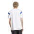 Camiseta adidas Homem Colorblock branco/preto