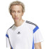 Camiseta adidas Homem Colorblock branco/preto