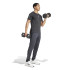 Camiseta Fitness adidas Homem de Ginásio+ Treino Brandlove Preto